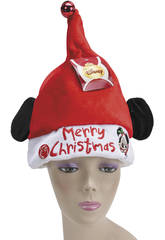 imagen Gorro navidad Mickey con canciones y movimiento