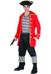 imagen Disfraz Pirata Marinero Hombre Talla XL