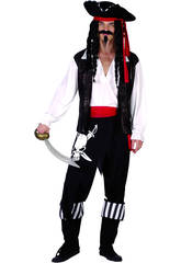 imagen Disfraz Capitan Pirata Hombre Talla L
