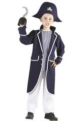 imagen Disfraz Capitan Pirata Niños Talla L