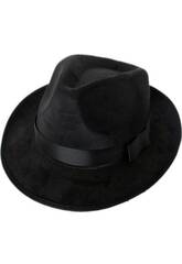 imagen Sombrero Gangster Negro