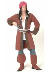imagen Disfraz Pirata Caribe�o Hombre Talla XL