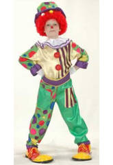 imagen Disfraz Payaso Niño Talla L