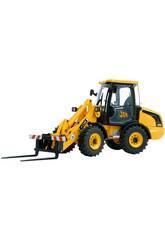 imagen Pala cargadora con horquillas JCB 406