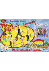 imagen Phineas y Ferb pack 2 figuras