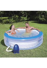 imagen Piscina hinchable 196x53 cm Accion  masajes