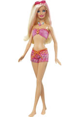 imagen Barbie Beach ba�ador rosa