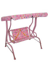 imagen COLUMPIO ROSA JARDIN CON TOLDO