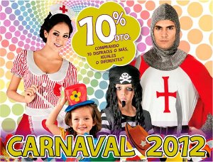 Cat�logo Carnaval 2012