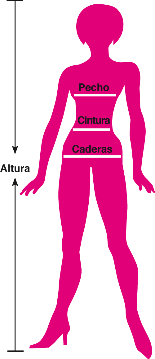 Tallas Disfraces Mujer