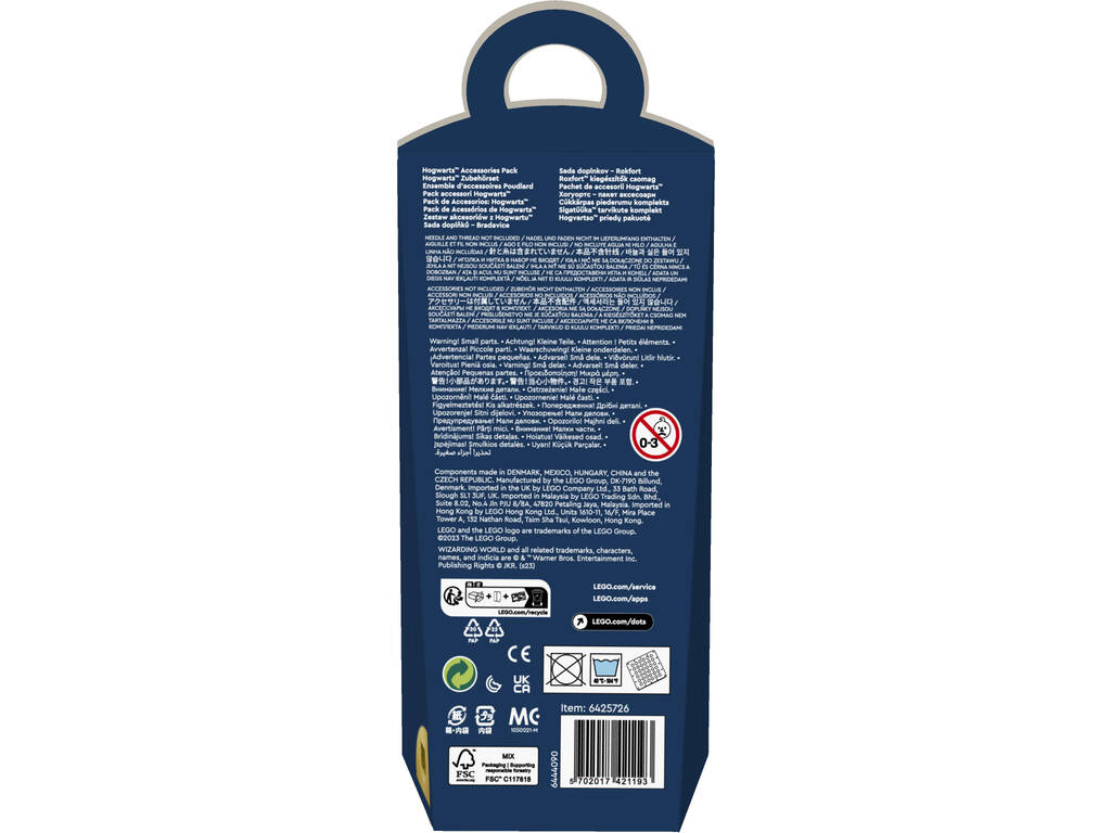 Lego Dots Pack di accessori Hogwarts 41808