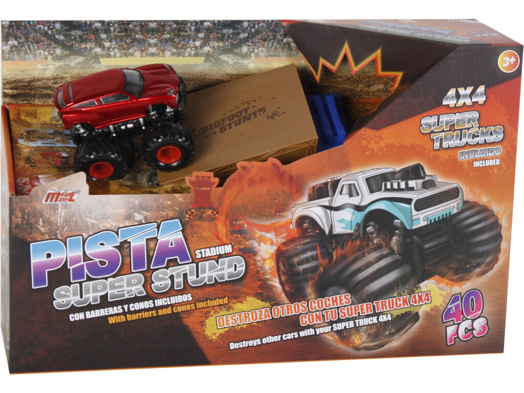 Super Stunt Stadium con Auto a Frizione