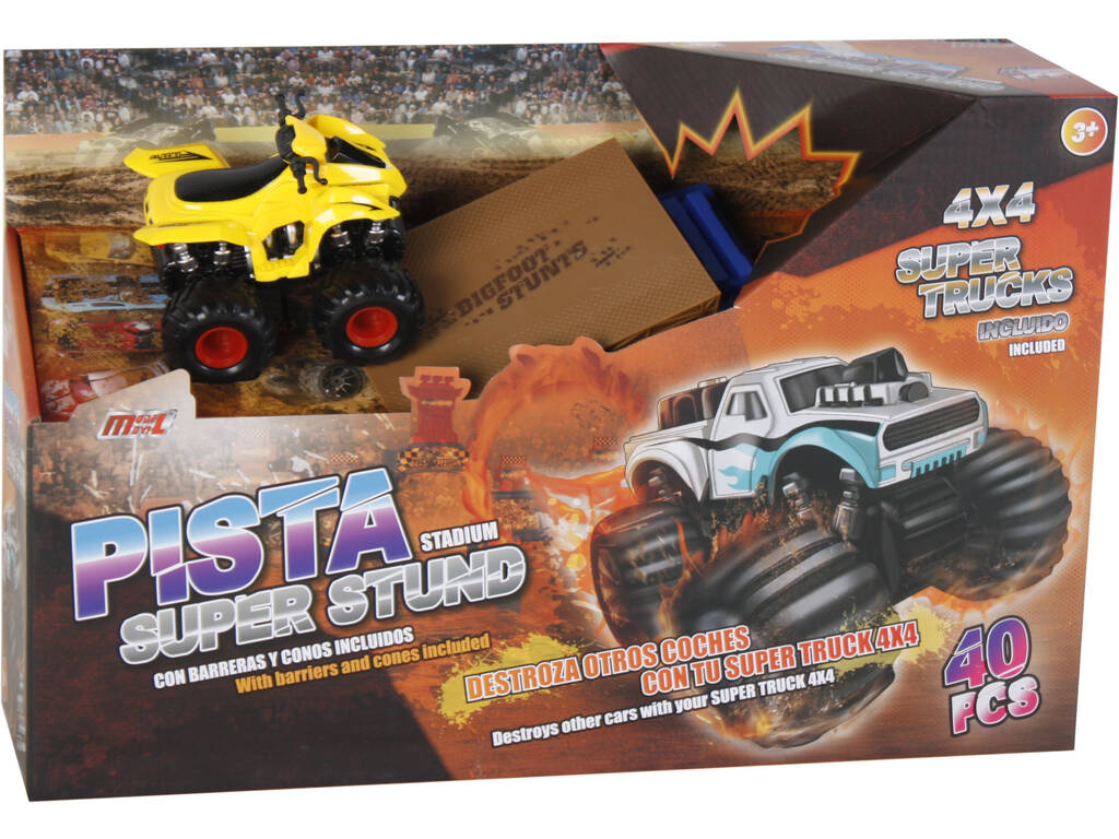 Super Stunt Stadium con Auto a Frizione