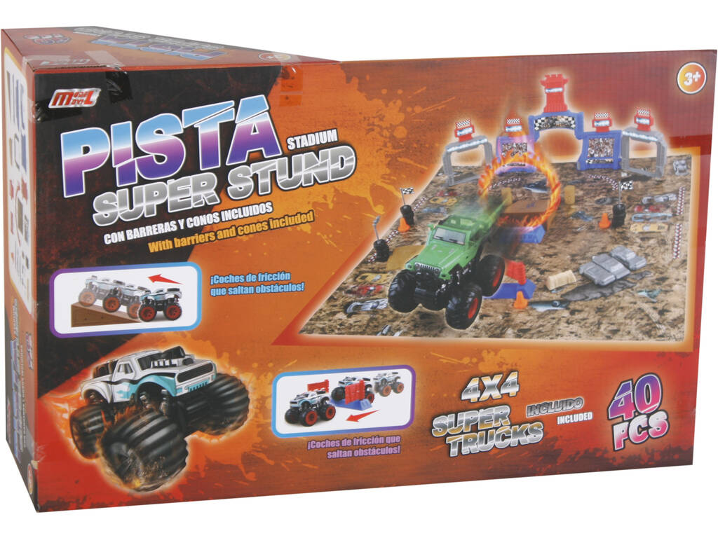 Super Stunt Stadium con Auto a Frizione