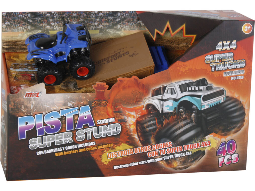 Super Stunt Stadium con Auto a Frizione