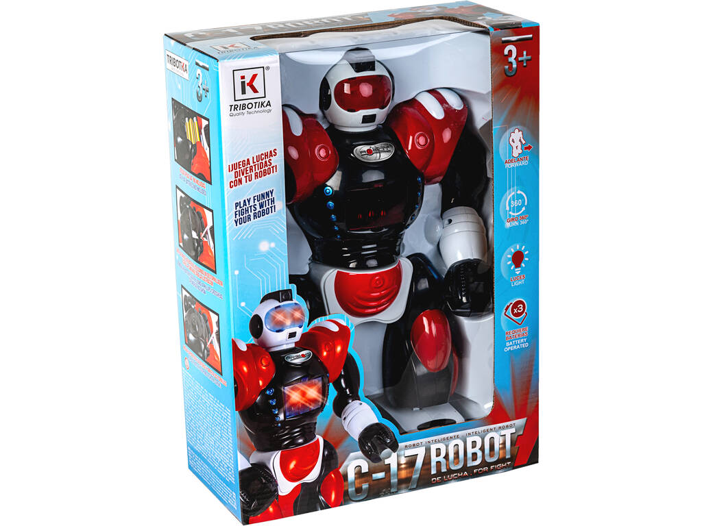 Robot Fighting 35 cm. Rotation 360 