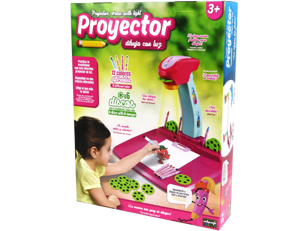 Proiettore Rosa Disegna con Luce