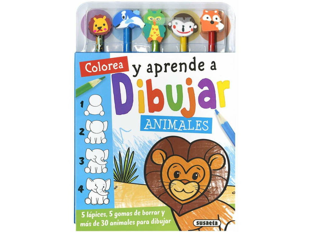 Colorie et Apprend à Dessiner Susaeta S6036 
