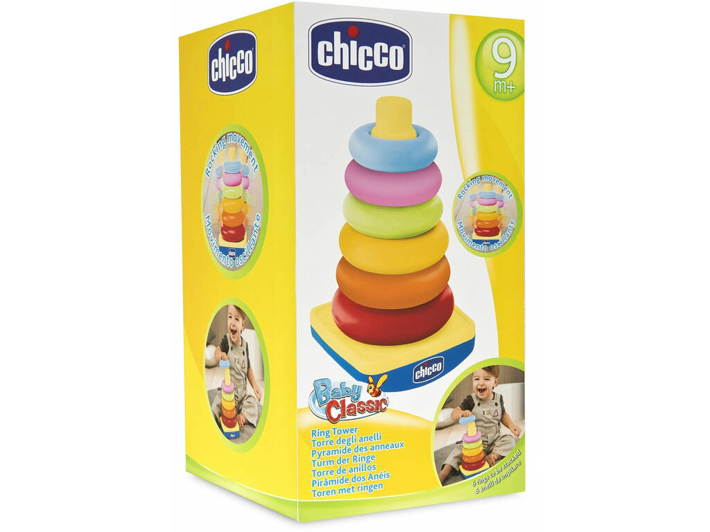 Dondolotto Basico Ring Tower Chicco 74235