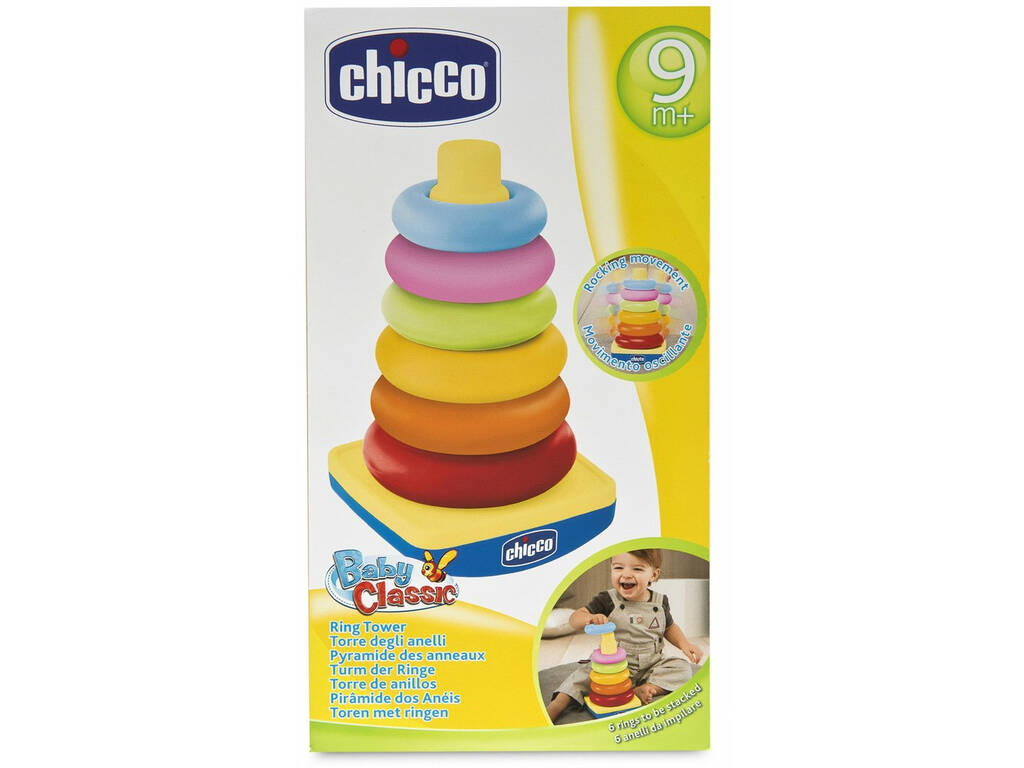 Dondolotto Basico Ring Tower Chicco 74235