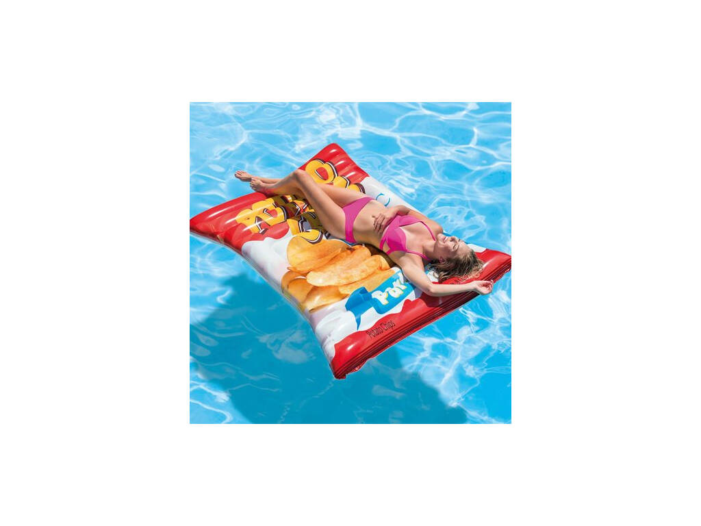 Matelas Gonflable Sachet de Chip's de 178 x 140 cm Intex 58776