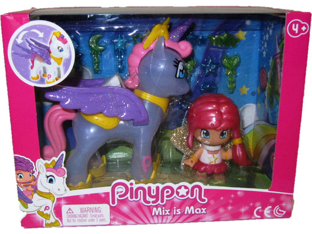 Pinypon Figurine Volo Unicorno Famosa 700014082