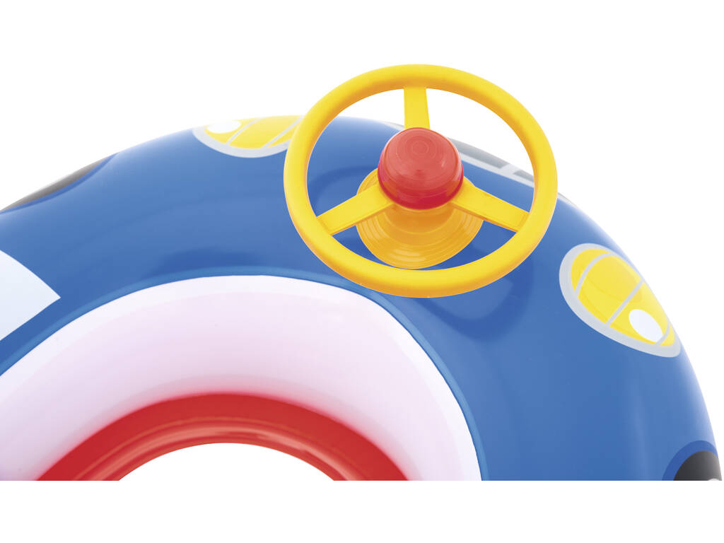 Canotto Per bambini Auto Gonfiabile con Volante 98x66 cm Bestway 34103