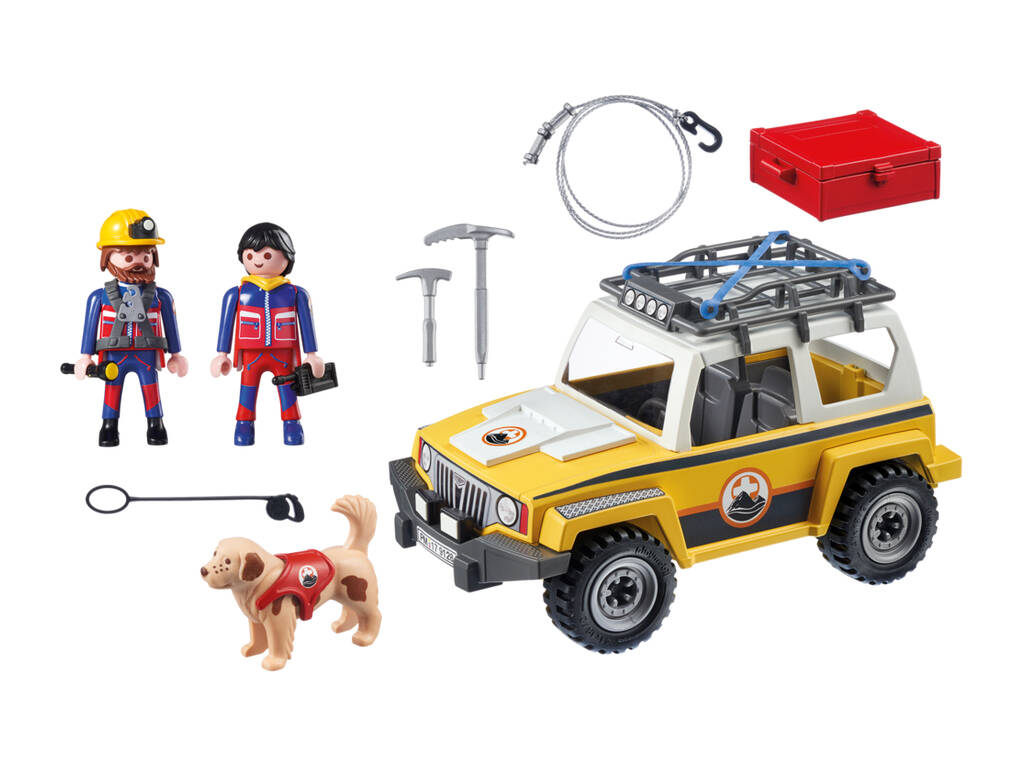 Playmobil Action Jeep soccorso alpino 9128