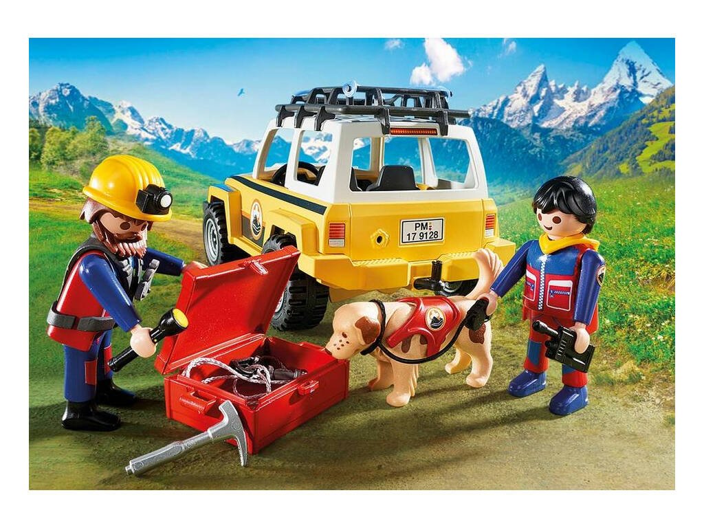 Playmobil Action Jeep soccorso alpino 9128