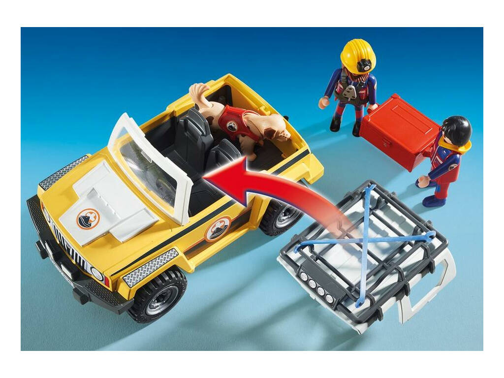 Playmobil Action Jeep soccorso alpino 9128