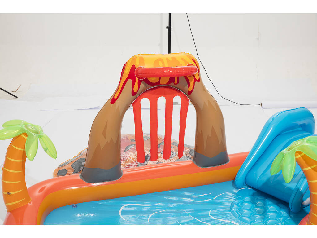 Piscine Ile Volcan 265 x 265 x 104 cm Bestway 53069 