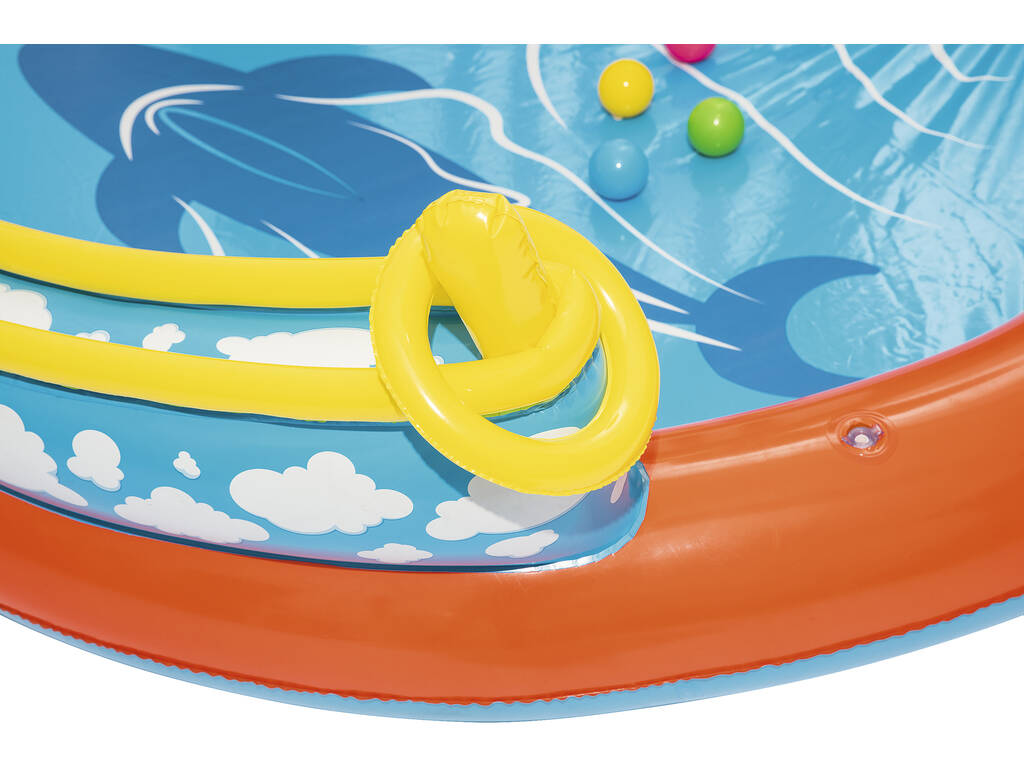 Piscine Ile Volcan 265 x 265 x 104 cm Bestway 53069 