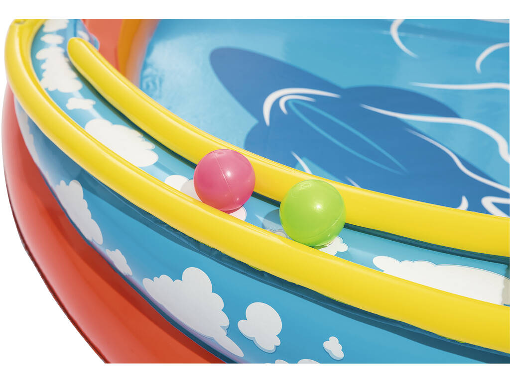 Piscine Ile Volcan 265 x 265 x 104 cm Bestway 53069 