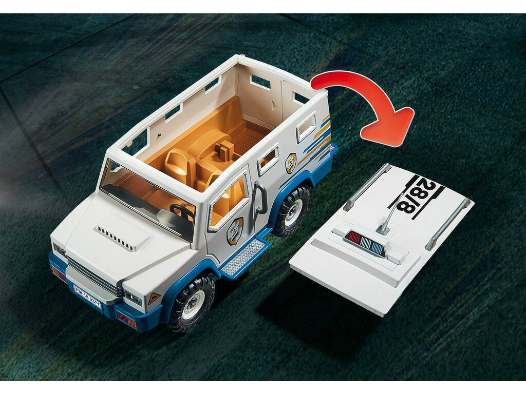 Playmobil Fourgon Blindé avec Convoyeurs de Fonds 9371