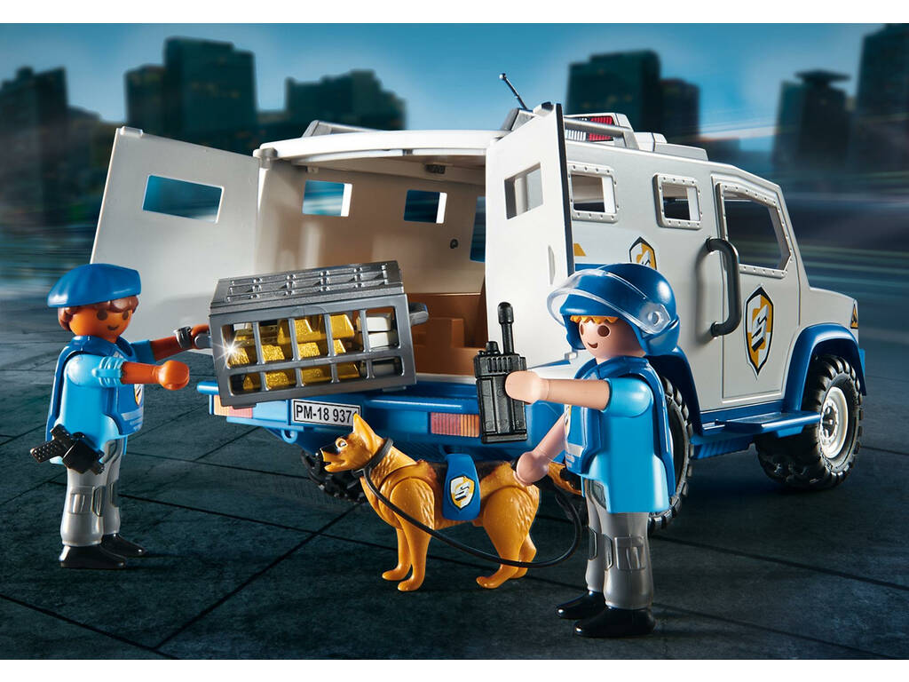 Playmobil Fourgon Blindé avec Convoyeurs de Fonds 9371