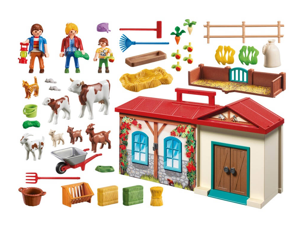 Playmobil Ferme Transportable 4897