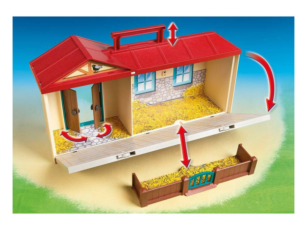 Playmobil Ferme Transportable 4897