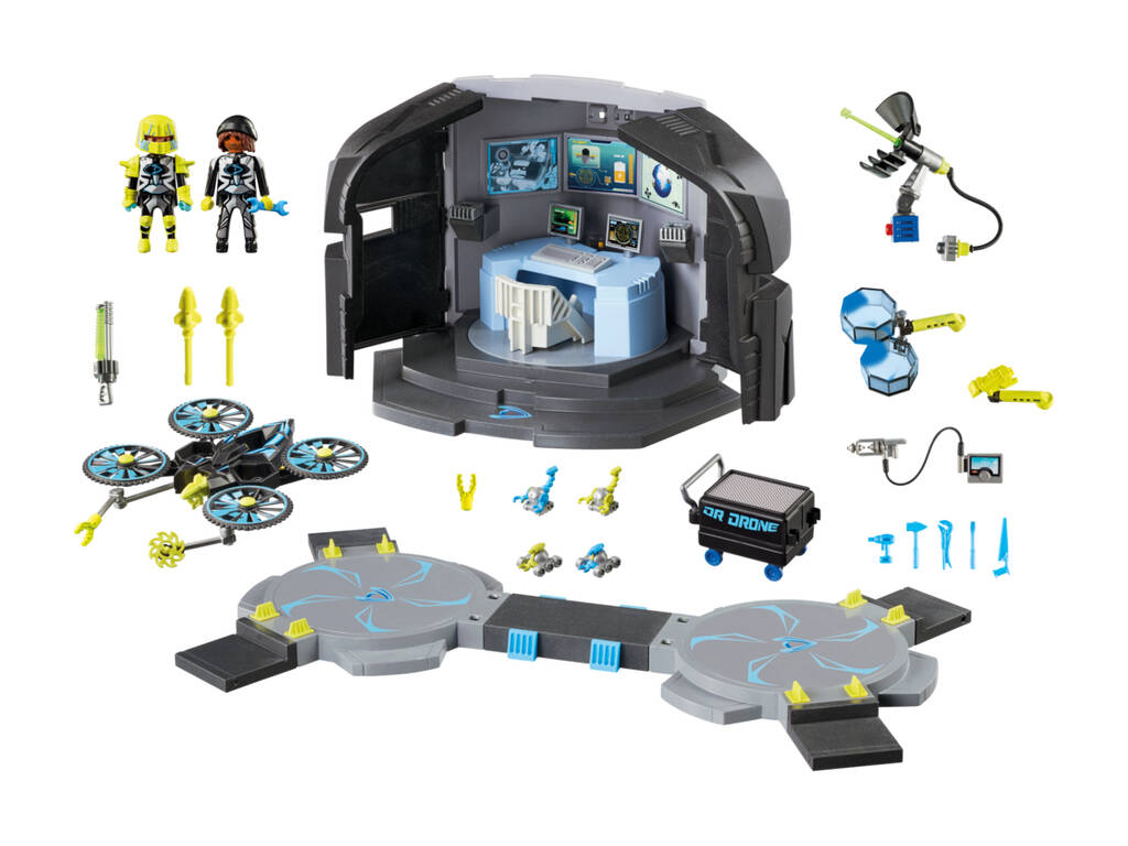Playmobil Top Agents Centro di comando del Dr.Drone 9250