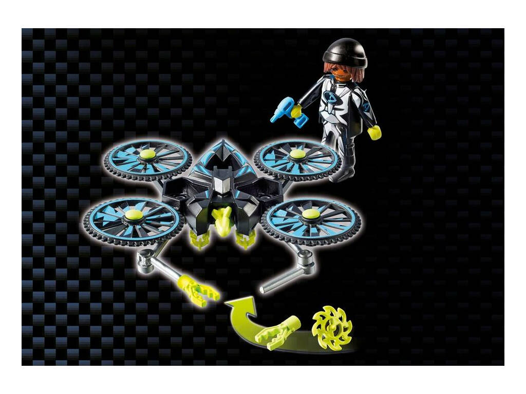 Playmobil Top Agents Centro di comando del Dr.Drone 9250