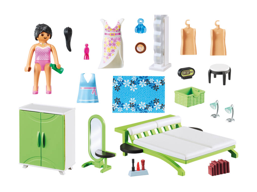 Playmobil Chambre avec Espace Maquillage 9271
