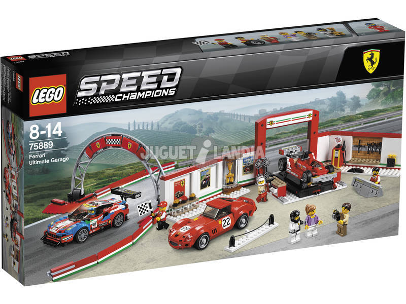 Lego Speed Champions Taller Definitif de Ferrari 75889