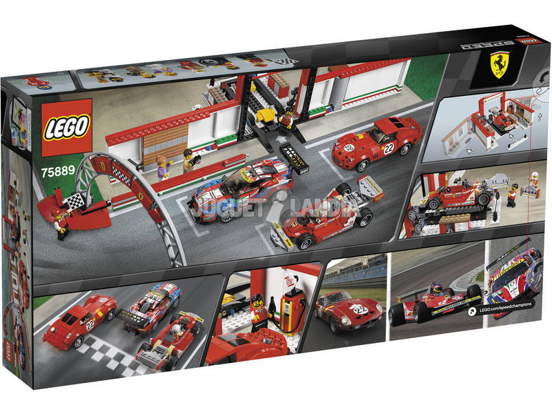 Lego Speed Champions Taller Definitif de Ferrari 75889