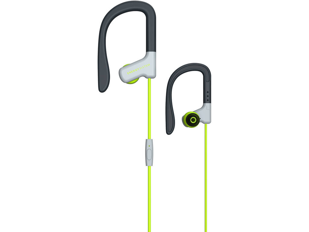 Auriculari Sport 1 Mic Colore Giallo Energy Sistem 429356
