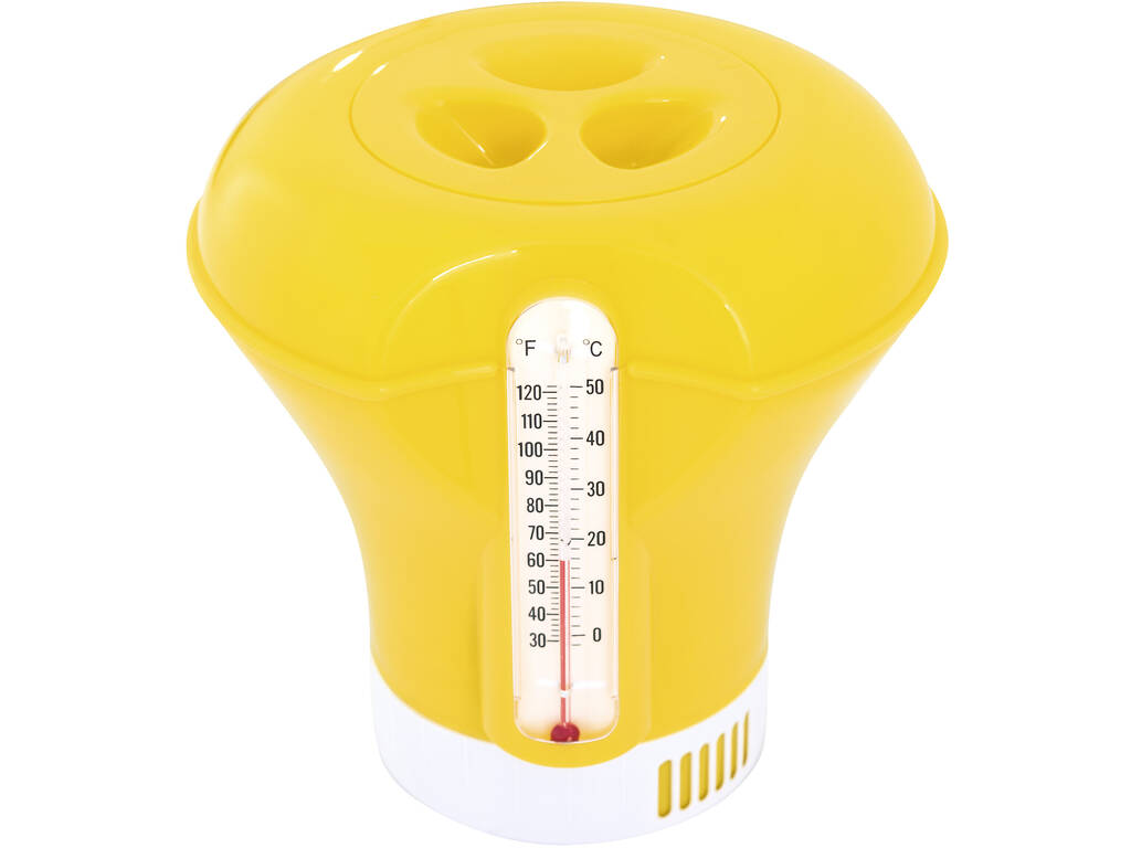 Galleggiante Chimico Dispenser Cloro con Termometro Bestway 58209