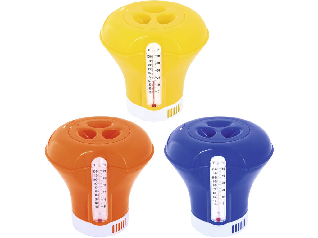Galleggiante Chimico Dispenser Cloro con Termometro Bestway 58209