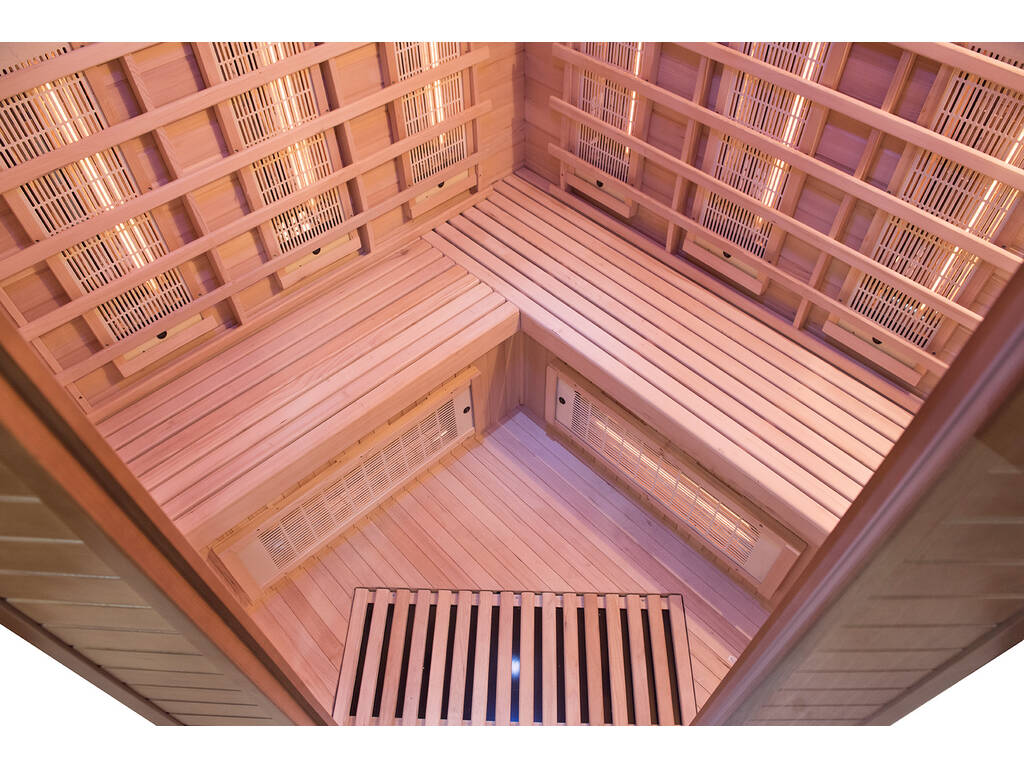 Sauna Infrarossi Spectra 3 Posti Angolare