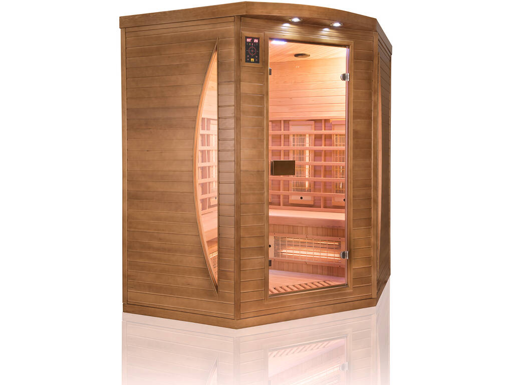 Sauna Infrarossi Spectra 3 Posti Angolare