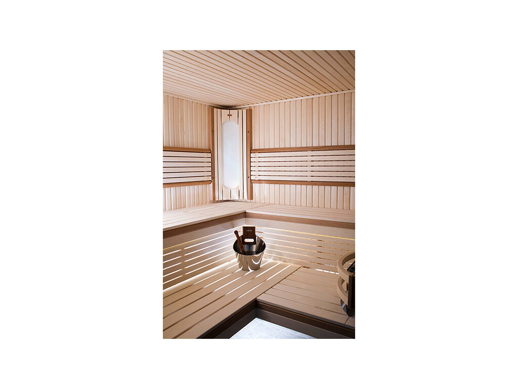 Kit Sauna: Secchiello, Cucchiaio, Igrometro e Termometro