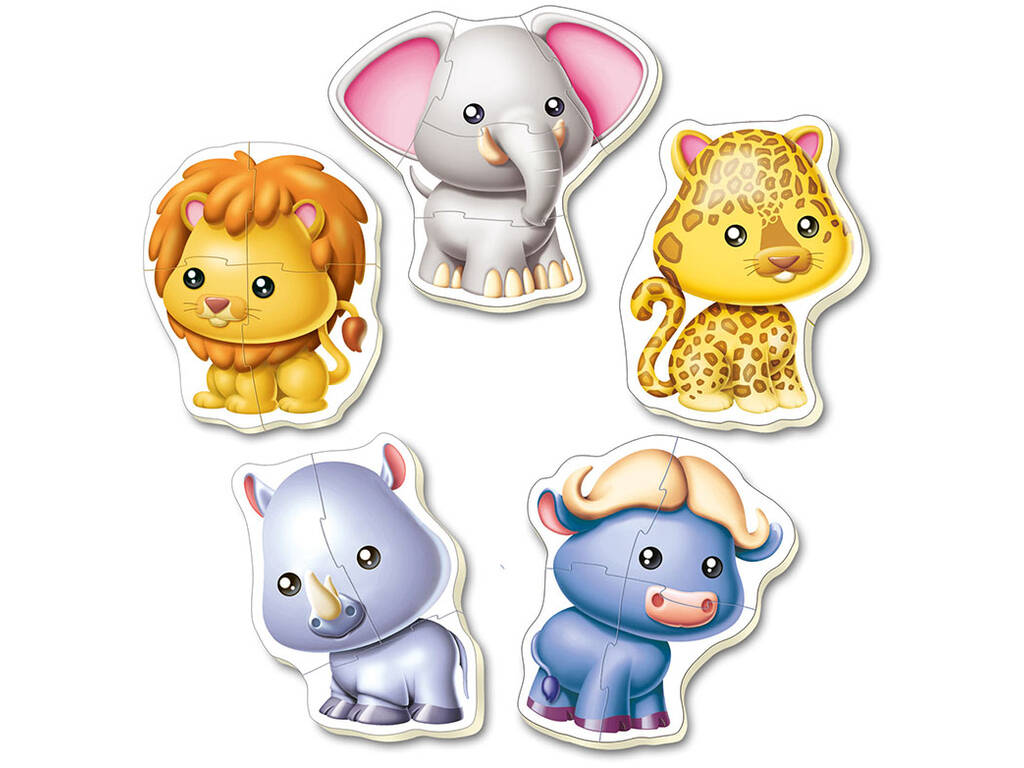 Baby Puzzle animaux sauvages Educa14197