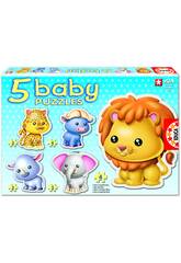 Baby Puzzle Animais Selvagens Educa 14197